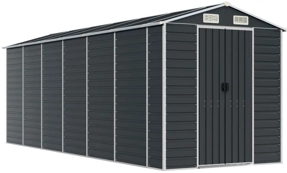 Сарай-хозблок VidaXL 3188258 191x555x198 (Anthracite)