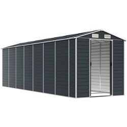 Casuta gradina VidaXL 3188259 191x640x198 (Anthracite) Thumb