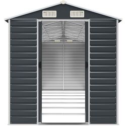 Casuta gradina VidaXL 3188259 191x640x198 (Anthracite) Thumb