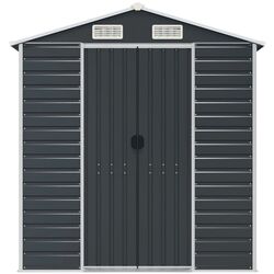 Casuta gradina VidaXL 3188259 191x640x198 (Anthracite) Thumb