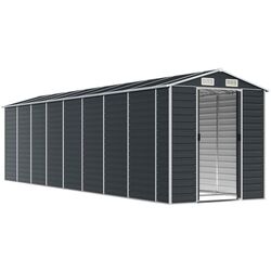 Сарай-хозблок VidaXL 3188260 191x725x198 (Anthracite) Thumb