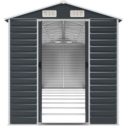 Сарай-хозблок VidaXL 3188260 191x725x198 (Anthracite) Thumb