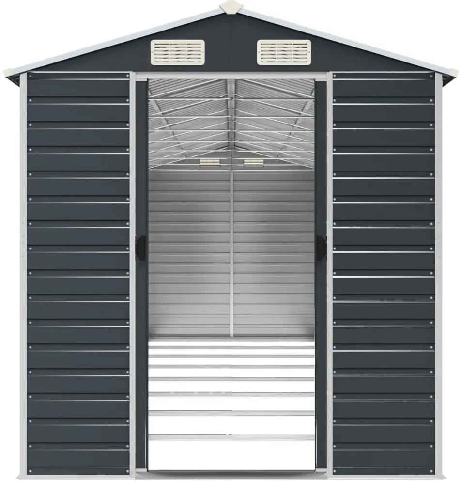 Сарай-хозблок VidaXL 3188260 191x725x198 (Anthracite)