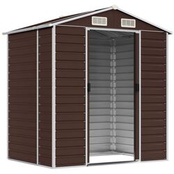 Casuta gradina VidaXL 3188264 191x130x198 (Brown) Thumb