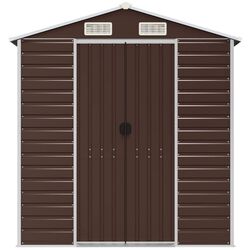 Casuta gradina VidaXL 3188264 191x130x198 (Brown) Thumb