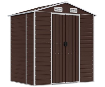 Сарай-хозблок VidaXL 3188264 191x130x198 (Brown)