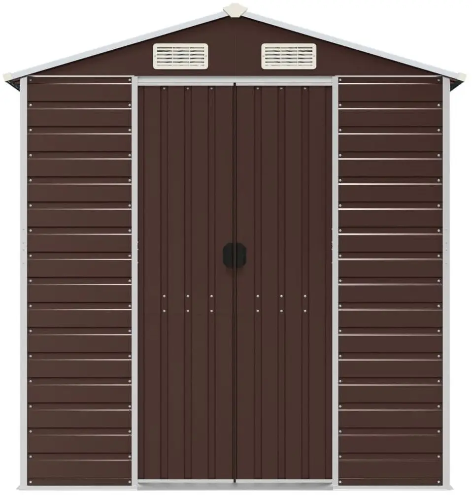 Casuta gradina VidaXL 3188265 191x215x198 (Brown)