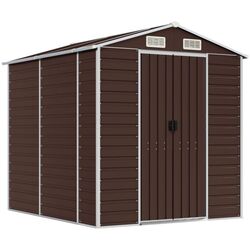 Casuta gradina VidaXL 3188265 191x215x198 (Brown)