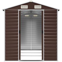 Сарай-хозблок VidaXL 3188266 191x300x198 (Brown) Thumb