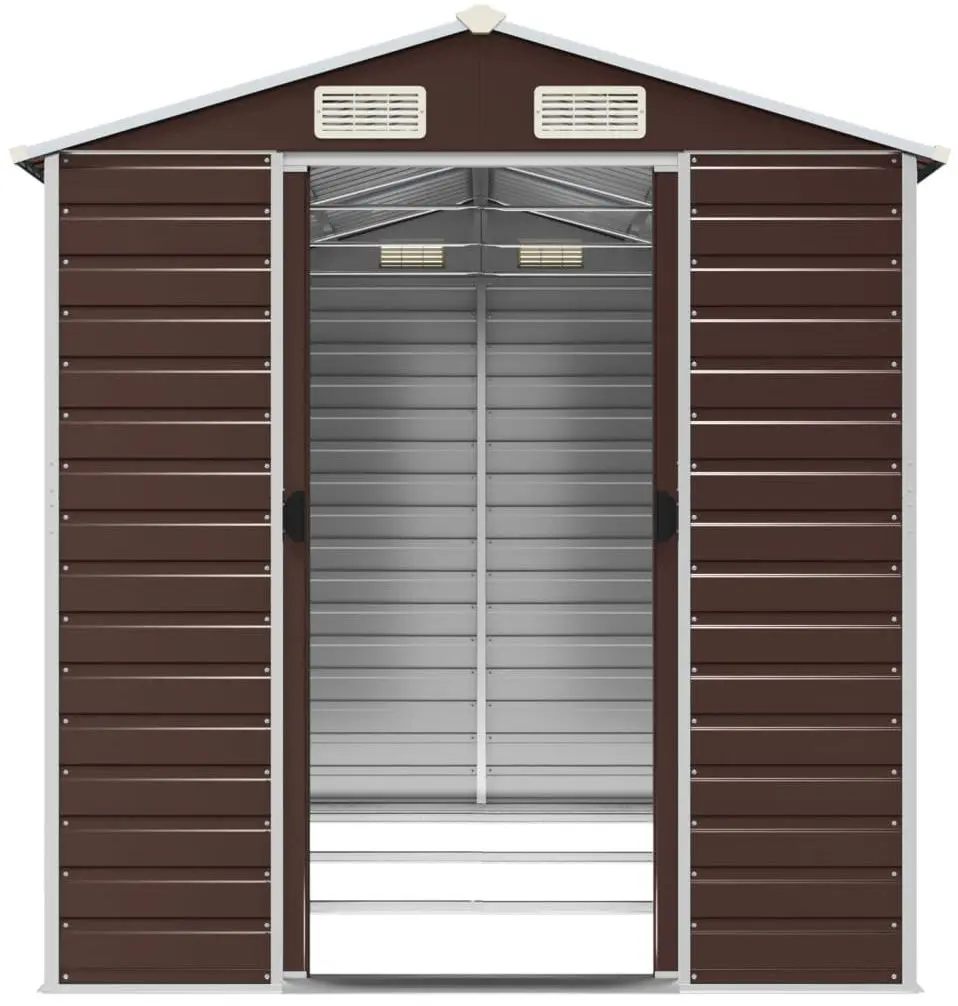 Сарай-хозблок VidaXL 3188266 191x300x198 (Brown)