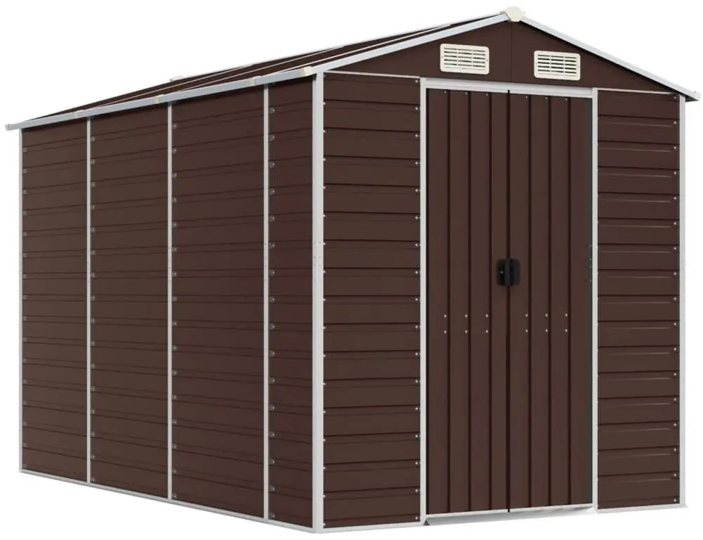 Сарай-хозблок VidaXL 3188266 191x300x198 (Brown)