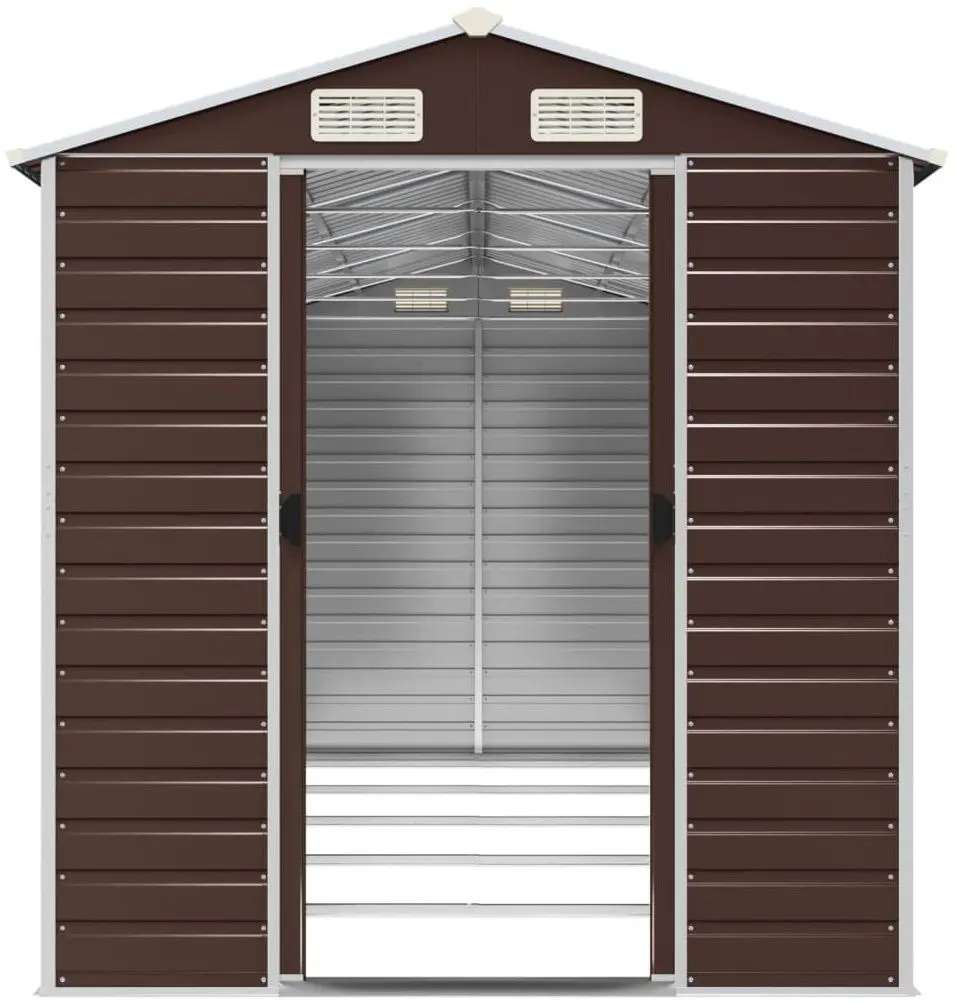 Сарай-хозблок VidaXL 3188268 191x470x198 (Brown)