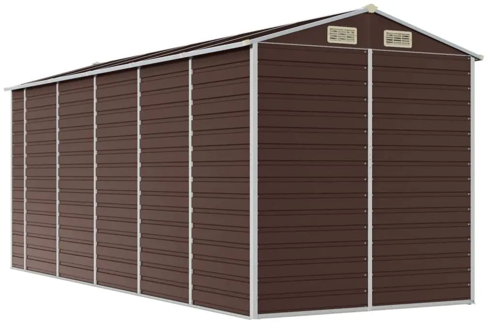Сарай-хозблок VidaXL 3188268 191x470x198 (Brown)