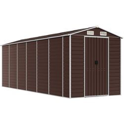 Casuta gradina VidaXL 3188269 191x555x198 (Brown)
