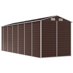 Casuta gradina VidaXL 3188269 191x555x198 (Brown) Thumb