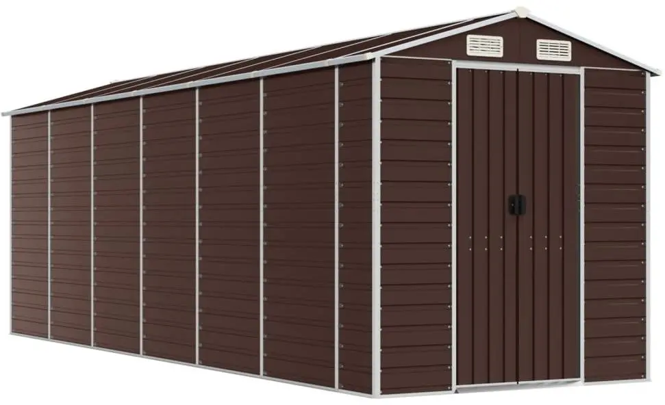 Casuta gradina VidaXL 3188269 191x555x198 (Brown)