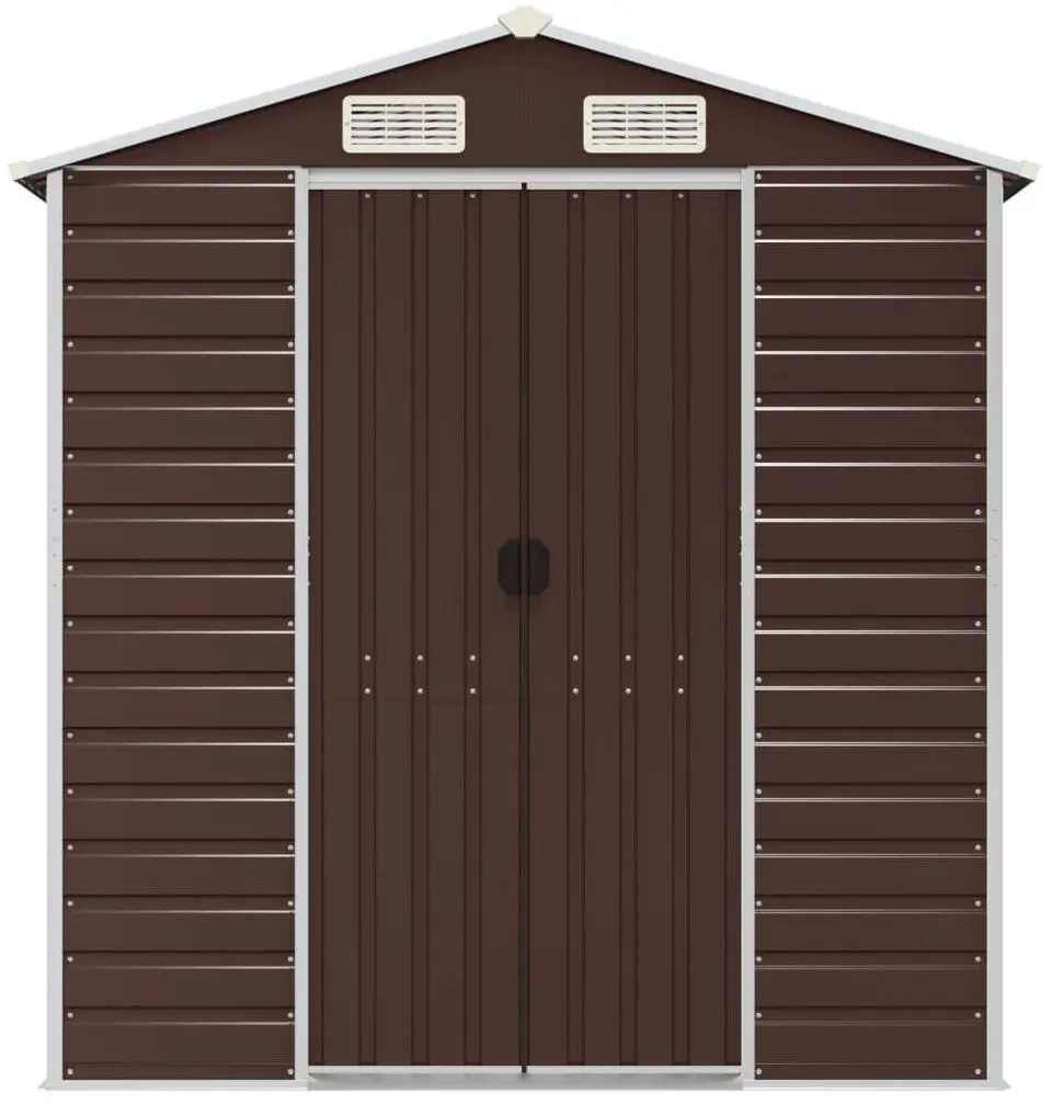 Сарай-хозблок VidaXL 3188270 191x640x198 (Brown)