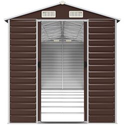 Сарай-хозблок VidaXL 3188270 191x640x198 (Brown) Thumb