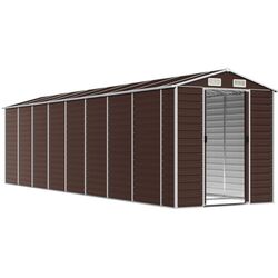 Сарай-хозблок VidaXL 3188271 191x725x198 (Brown) Thumb