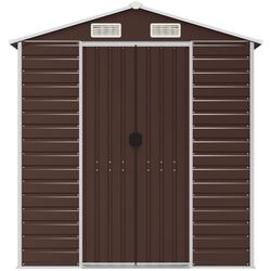 Сарай-хозблок VidaXL 3188271 191x725x198 (Brown) Thumb