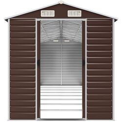 Сарай-хозблок VidaXL 3188271 191x725x198 (Brown) Thumb