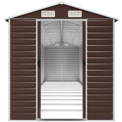 Сарай-хозблок VidaXL 3188274 191x980x198 (Brown) Thumb