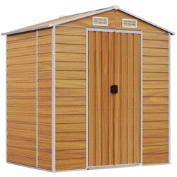 Casuta gradina VidaXL 3188275 191x130x198 (Natural)