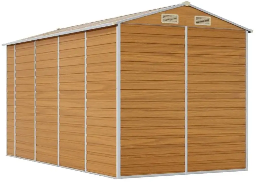 Сарай-хозблок VidaXL 3188278 191x385x198 (Natural)