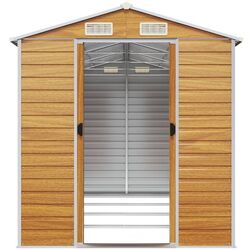 Сарай-хозблок VidaXL 3188278 191x385x198 (Natural) Thumb