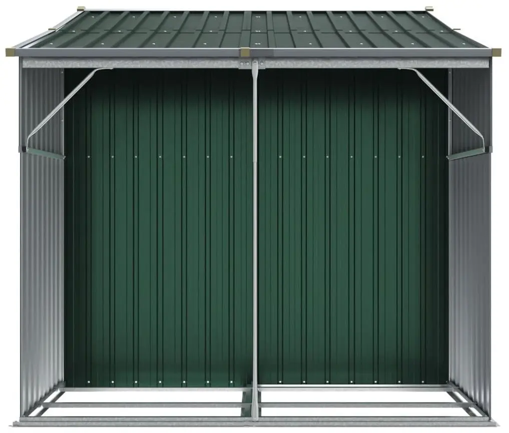 Сарай-хозблок VidaXL 3188286 277x192.5x179 (Green)