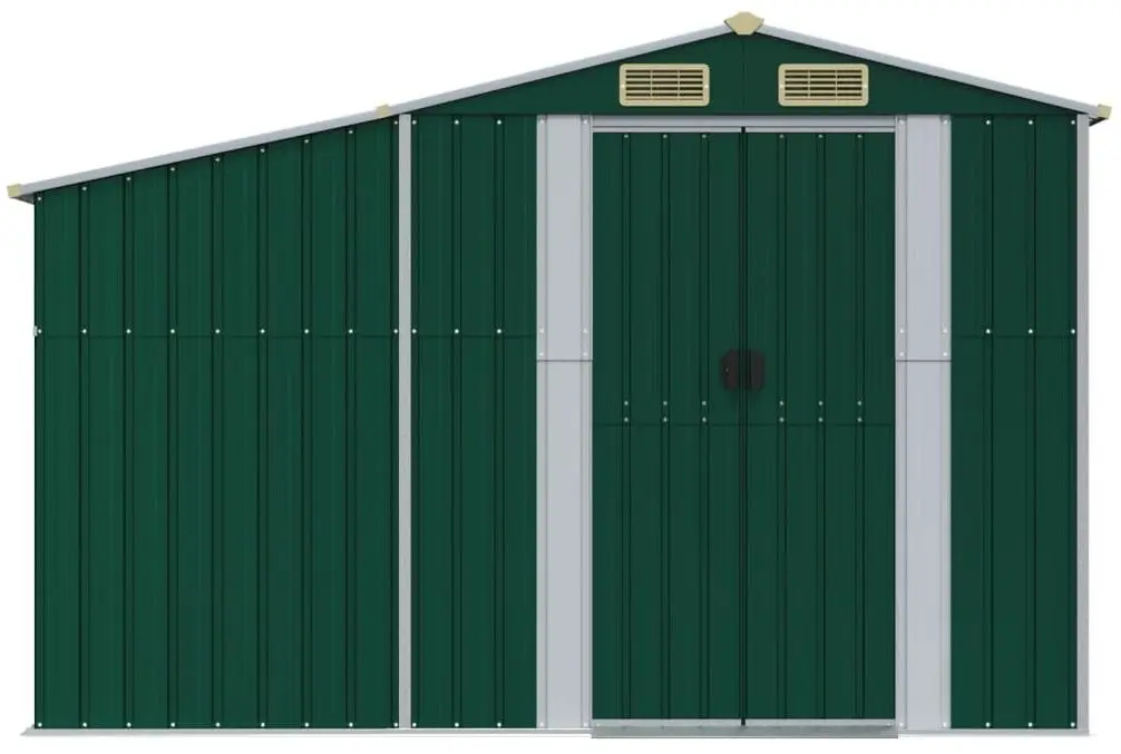 Сарай-хозблок VidaXL 3188286 277x192.5x179 (Green)