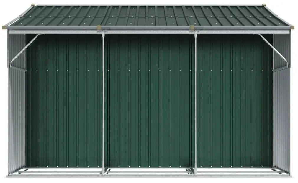 Сарай-хозблок VidaXL 3188287 277x279x179 (Green)