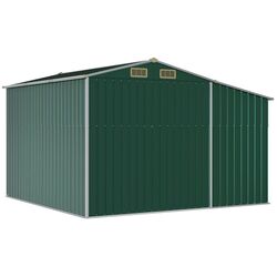 Сарай-хозблок VidaXL 3188287 277x279x179 (Green) Thumb