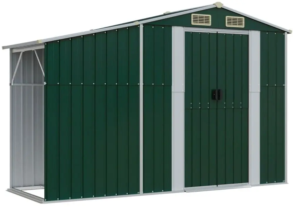 Сарай-хозблок VidaXL 3188287 277x279x179 (Green)