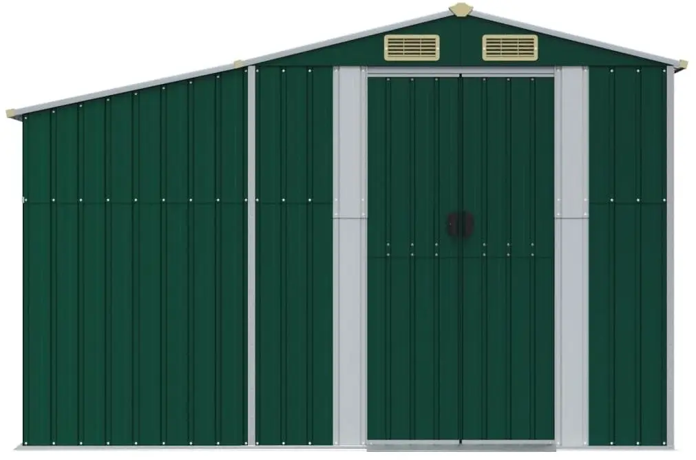 Сарай-хозблок VidaXL 3188287 277x279x179 (Green)