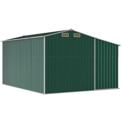 Casuta gradina VidaXL 3188288 277x365.5x179 (Green) Thumb