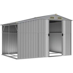 Casuta gradina VidaXL 3188289 277x192.5x179 (Grey) Thumb