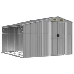 Casuta gradina VidaXL 3188290 277x279x179 (Grey)