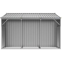 Сарай-хозблок VidaXL 3188290 277x279x179 (Grey) Thumb