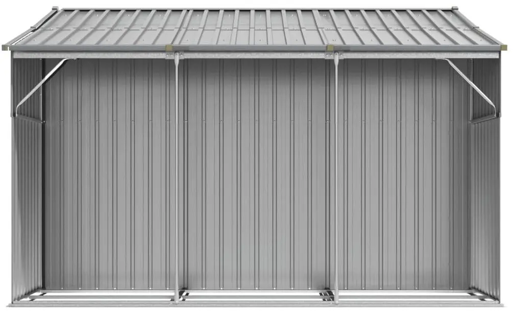 Сарай-хозблок VidaXL 3188290 277x279x179 (Grey)