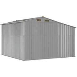 Сарай-хозблок VidaXL 3188290 277x279x179 (Grey) Thumb