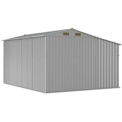 Сарай-хозблок VidaXL 3188291 277x365.5x179 (Grey) Thumb