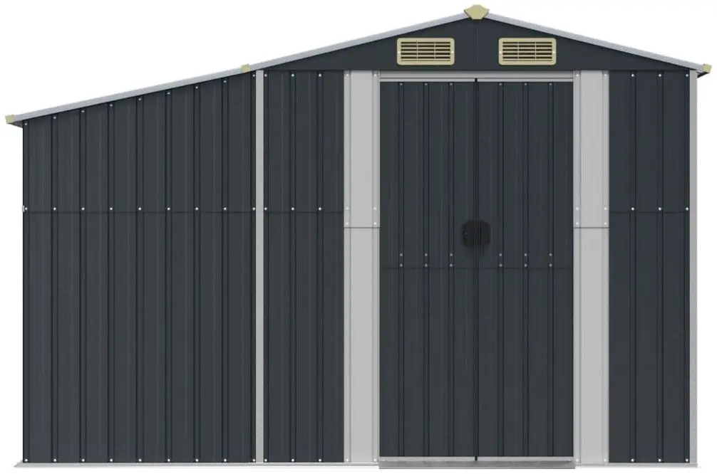 Casuta gradina VidaXL 3188292 277x192.5x179 (Anthracite)
