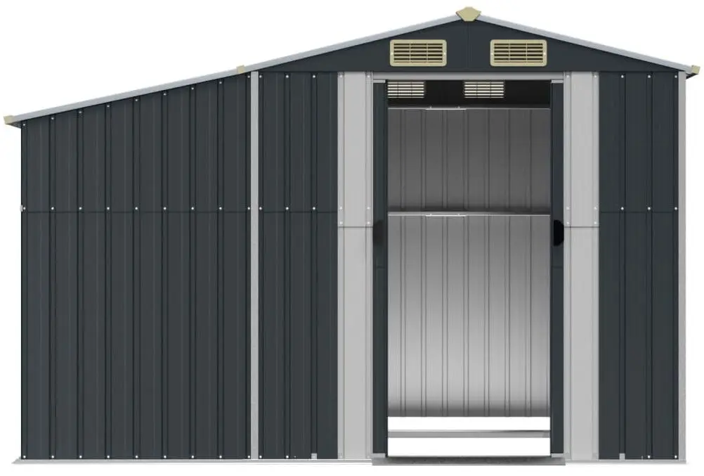 Casuta gradina VidaXL 3188292 277x192.5x179 (Anthracite)