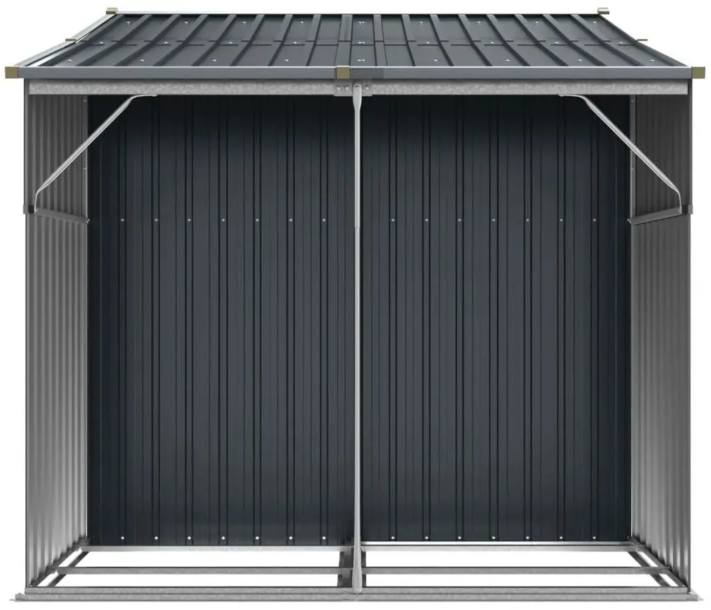 Casuta gradina VidaXL 3188292 277x192.5x179 (Anthracite)