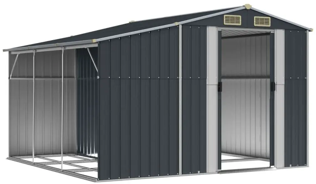 Сарай-хозблок VidaXL 3188293 277x279x179 (Anthracite)