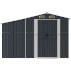 Сарай-хозблок VidaXL 3188293 277x279x179 (Anthracite) Thumb