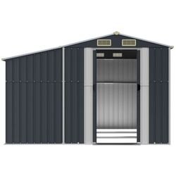 Сарай-хозблок VidaXL 3188293 277x279x179 (Anthracite) Thumb