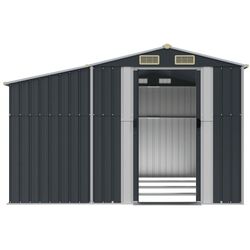 Сарай-хозблок VidaXL 3188294 277x365.5x179 (Anthracite) Thumb