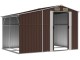 Сарай-хозблок VidaXL 3188295 277x192.5x179 (Brown)